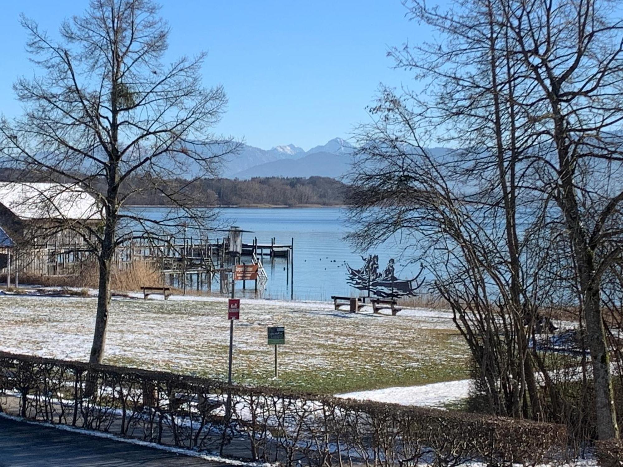 Ferienwohnung Seebruck Am Chiemsee Seeon-Seebruck Esterno foto