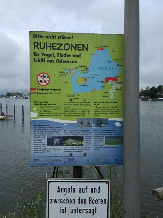 Ferienwohnung Seebruck Am Chiemsee Seeon-Seebruck Esterno foto